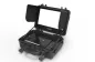 Preview: AVMATRIX PM1250, 12,5" LCD-Videomonitor 4K im Flight Case, V-Mount Akkuplatte