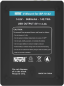 Preview: Newell BP-V142 SLIM, V-Mount Akku 142,1 Wh, 9,6 Ah, USB Output 5V / 2,4A, Gewicht 910 g