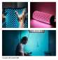 Preview: Fomex FlexColor FC600 Kit, dimmbares Flexibles 60W RGB WW LED Licht mit Controller und mit V-Mount Akkuaufnahme