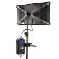 Preview: Fomex FL1200, Flexibles, dimmbares LED Licht mit 60W, DMX, 3200K - 5600K, V-Mount Akkusystem