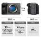 Mobile Preview: SONY ILME-FX3; 35mm Vollformat 4K Kamera ohne Objektiv