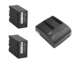 Preview: Swit LB-SU90C*2+S-3602U KIT, 2* 90Wh USB-C BP-U DV batteries + 1*S-3602U Dual Channel Charger