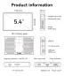 Preview: Portkeys - PL5,  5,4" Small Field HDMI-Kameramonitor für DSLR-Live-Streaming