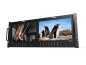 Preview: TVLogic RKM-290A, Dual 9” 4RU Rack-Mount Monitor