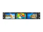 Preview: TVLogic R-5T, 3 x 5.5” LCD 2RU 1920 x 1080 Triple LCD UHD-4K Ready Rack Mount, 500cd/㎡ (12G/6G/3G/HD/SD-SDI, HDMI)