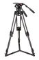 Preview: Camgear V25P EFP CF GS (100mm Bowl) EFP100/CF2 Carbon Fiber Tripod, Ground Spreader GS-2 & Tripod Bag