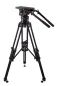 Preview: Camgear V90 Studio/OB AL MS, Aluminum Tripod System, OB Heavy-Duty Fluid Head, Mid Level Spreader, Tripod Bag