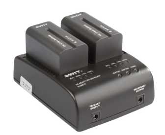 Preview: Ladegerät SWIT S-3602F simultan Doppellader für NP-F... Akkus