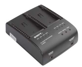 Ladegerät SWIT S-3602F simultan Doppellader für NP-F... Akkus