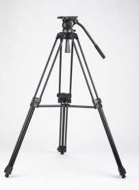 Preview: Swit TOWER100, Aluminum Camera Tripod KIT, TH100A Fluid Video Head, Mid-level Spreader, 10kg Payload, Soft Bag