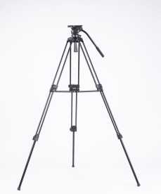 Preview: Swit TOWER100, Aluminum Camera Tripod KIT, TH100A Fluid Video Head, Mid-level Spreader, 10kg Payload, Soft Bag