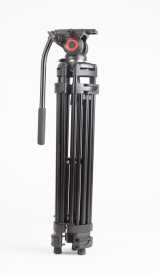 Swit TOWER100, Aluminum Camera Tripod KIT, TH100A Fluid Video Head, Mid-level Spreader, 10kg Payload, Soft Bag