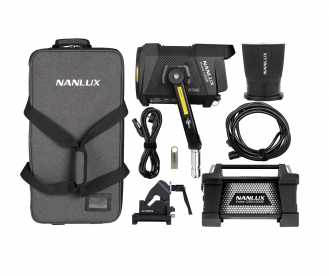 Preview: NANLUX Evoke 1200B ST-KIT Bi-Color, Studio-Scheinwerfer Kit Evoke 1200B, inkl. Transportkoffer (Trolley)