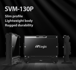 TVLogic SVM-130P, 13.9" 12G-SDI High Brightness Field Monitor, V-Mount