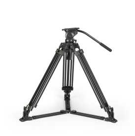 Swit TOWER150, Aluminum Camera Tripod KIT, TH150 Fluid Video Head, Ground Spreader, 15kg Payload, Soft Bag