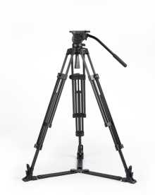 Swit TOWER150, Aluminum Camera Tripod KIT, TH150 Fluid Video Head, Ground Spreader, 15kg Payload, Soft Bag