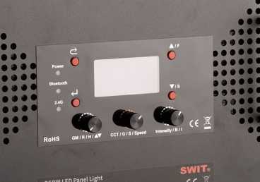 SWIT S-2840 Bi-Color 400 Watt RGB-LED Flächenlicht mit Bügel
