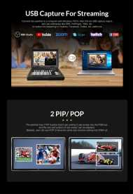 AVMatrix PVS0403U Portable 4-CH SDI&HDMI Video Switcher