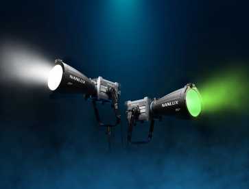 NANLUX Evoke 600C, RGBW LED Studio-Leuchte m. 600W / 1.000 K - 20.000 K CCT-Bereich mit G/M +/- 200 Anpassung