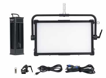 Preview: NANLUX Dyno 650C, Multifunktions Flächenleuchte RGBWW LED 650W / 2700K - 20000K, 2.649 Lux @ 3m