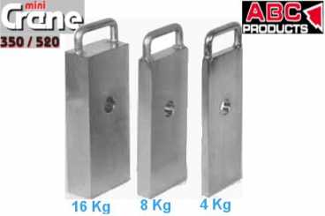 Gegengewicht 16 KG Gewicht Metall Stahl {für Kamera Kran von ABC-Products}