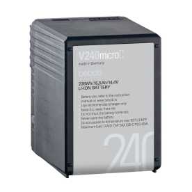 Bebob V240microC, micro V-Mount Li-Ion Akku, 14,4V / 16,5Ah/238Wh, USB-C PD3, D-Tap