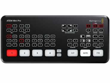 BlackMagic ATEM Mini PRO - Full-HD HDMI Web Streaming Videomischer H.264 Recorder