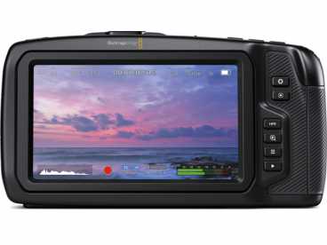 BlackMagic Pocket Cinema Camera 4K HDR mit Touchscreen und MFT-Mount {Body ohne Objektiv}