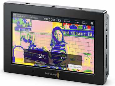 Blackmagic Video Assist 7" 3G; 4K 1920x1200 Touchscreen Monitor und Recorder