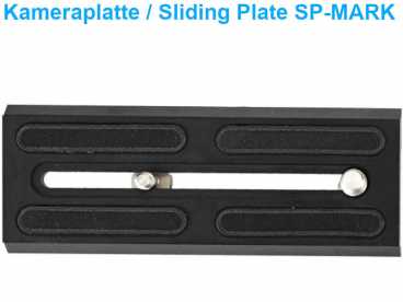 Camgear MARK 4 AL MS KIT 0-7 kg/SET | Fluid Videokopf mit ALU Stativ Mittelspinne und Tasche