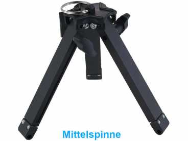 Camgear MARK 6 AL MS KIT 0-10 kg/SET | Fluid Videokopf mit ALU Stativ Mittelspinne und Tasche