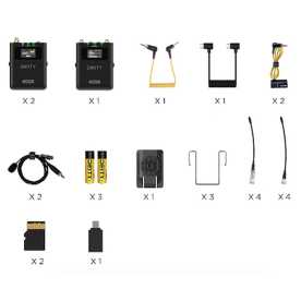 Deity Theos Digital Wireless 2ch Kit (Global version) im UHF-Breitbandspektrum von 550 - 960 MHz