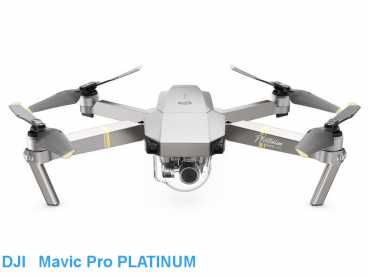 DJI Mavic Pro PLATINUM - verbesserte faltbare Drohne