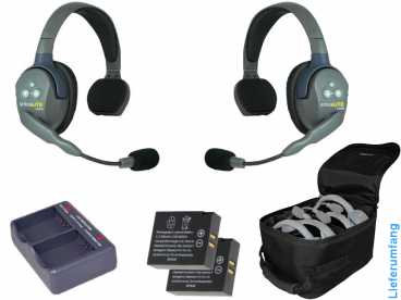 Preview: EARTEC ULTRALITE 2-S HD {UL2S-HD} digital DECT Intercom Headset