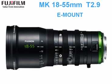 Fujinon MK 18-55mm T2.9 CINE E-Mount Super 35mm Zoomobjektiv
