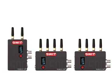 Swit FLOW500 Tx+2Rx Set, 3G HD-SDI / HDMI mit NP-F Akku Mount