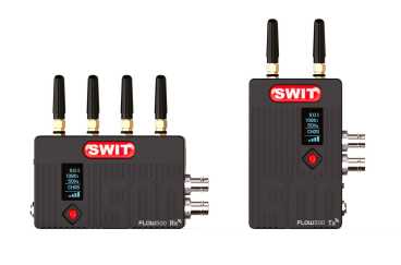Swit FLOW500 Tx+Rx Set, 3G HD-SDI / HDMI mit NP-F Akku Mount