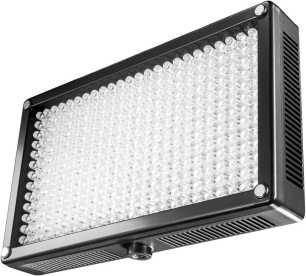 LED Kopflicht Bi-Color 312 LED 3200-5600°K SET mit 2x Akku Ladegerät Tasche