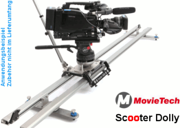 Scooter Dolly von MovieTech {Grundset Slider ohne Zubehör}