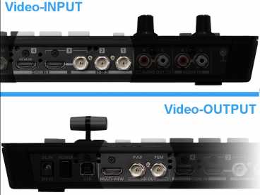 Roland V-1SDI kleiner prof. 4 Kanal Videomischer-Switcher {3x 3G-SDI und 2x HDMI IN}