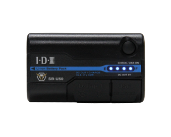 IDX SB-U50/PD Lithium-Ionen BP-U Akku mit 48 Wh / 14,4V / 3,3Ah