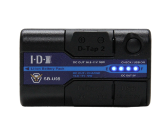 IDX SB-U98/PD Lithium-Ionen BP-U Akku mit 96 Wh