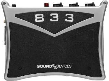 Sound Devices SD 833 - 8 Kanal EB Mischer TimeCode 12 Spur Recorder auf int SSD oder ext SD