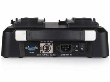 SWIT S-3812S SIMULTAN 6 Amper Turbo Duo-Schnelllader mit LCD Display und DC OUT