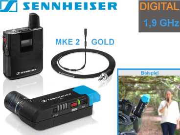 Sennheiser AVX-MKE2 SET-3-EU, PROFI digital Audio SET mit Taschensender