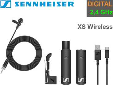 Sennheiser XSW-D Wireless Digital Lavalier SET - 2,4GHz Plug and Play