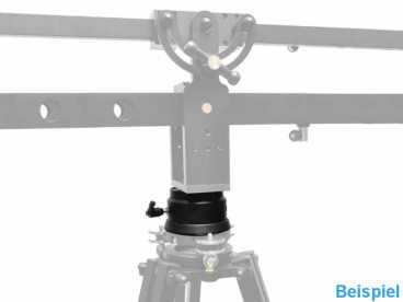 Preview: SlideKamera HGO-3 Drehkopf für 360 Grad Drehung auf Stativ