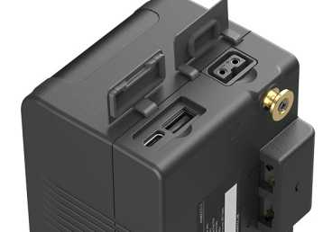 Preview: Swit MINO-A140, USB-C, tiny size with 140Wh pocket mini battery, USB-A/USB-C/D-tap, Gold-Mount