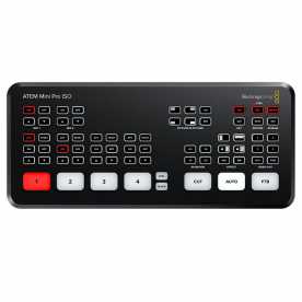 Blackmagic ATEM Mini PRO ISO- Full-HD HDMI Web Streaming Videomischer H.264 Recorder