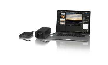 Preview: Sony AXS-AR3 bietet eine maximale Lesegeschwindigkeit für AXS-Speicher von bis zu 9,6 Gbit/s (1200 MB/s) über Thunderbolt 3